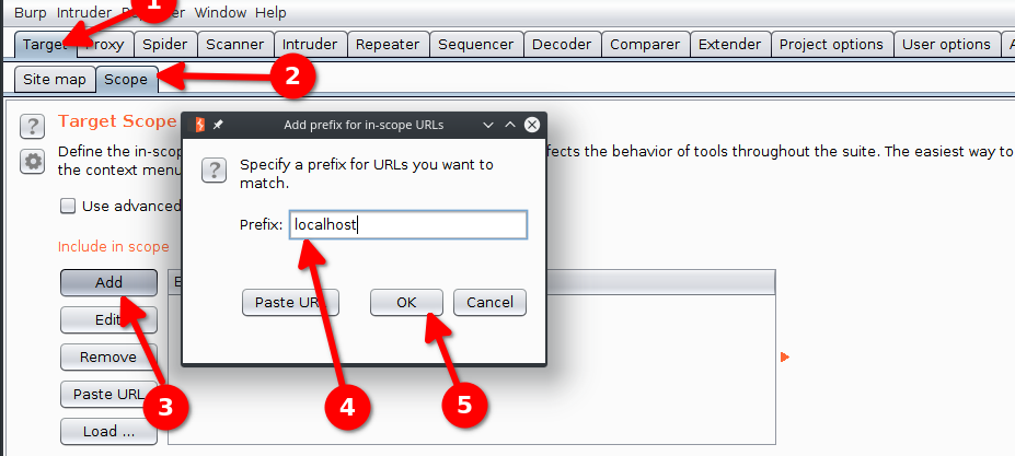 configure foxyproxy for burp suite